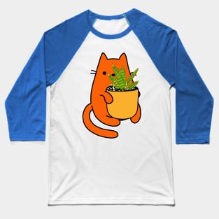 Successful garden Cat and snake leaf Baseball T-Shirt